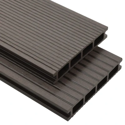 Afbeelding van Terrasplanken HKC met accessoires 35 m² 4 m donkerbruin