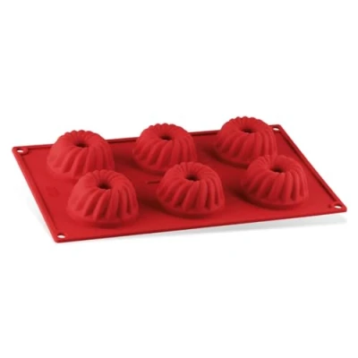 Afbeelding van Dr. Oetker Cakevorm mini&#039;s siliconen 6 vormen