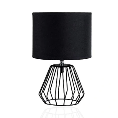 Afbeelding van Pauleen Shiny Diamond tafellamp 20W E27 230V zwart 48016