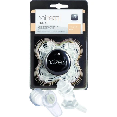 Afbeelding van Noizezz Mild Gehoorbescherming met vlakke demping rond 10 dB 4 paar