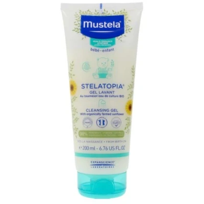 Afbeelding van Mustela Stelatopia Cleansing Gel 200 ml