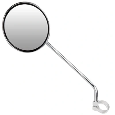 Afbeelding van Spiegel Ergotec M 66L lange arm 95mm staal chroom