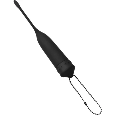 Afbeelding van Vibrerende siliconen dilator / penis plug zwart