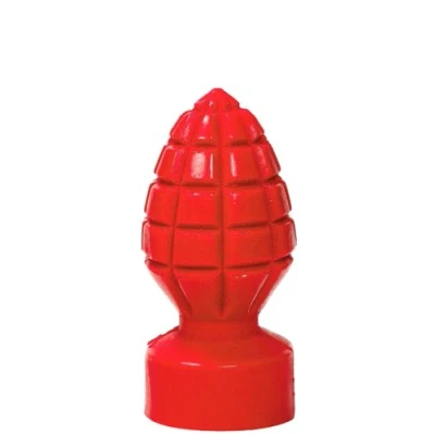 Afbeelding van All Red Buttplug 15 x 6 cm rood