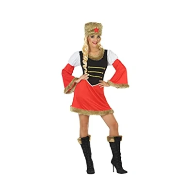 Afbeelding van Kostuums voor Volwassenen Rood (2 pcs) Russin