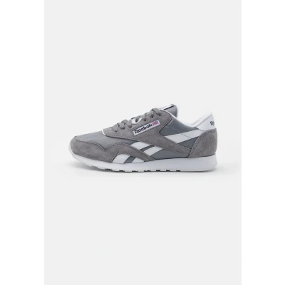Afbeelding van Reebok Classic CL Sneakers laag, Maat: 34.5, Pure grey/footwear white Leer en textiel