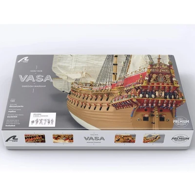 Afbeelding van Artesania Latina Oorlogsschip VASA Houten Modelbouw Schaal 1/65