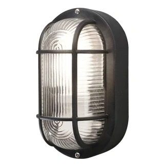 Afbeelding van Bulleye lamp Konstsmide Elmas (E27, IP44, 40W, Zwart)