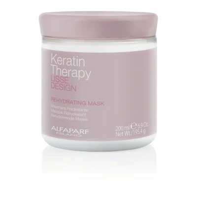 Afbeelding van Alfaparf Lisse Design Keratin Therapy Rehydrating Mask 500gr Haibu by Kapperskorting.com
