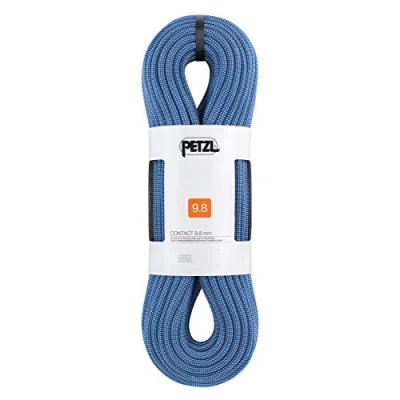 Afbeelding van Petzl Contact 9.8mm soepel en licht enkeltouw 70m blauw