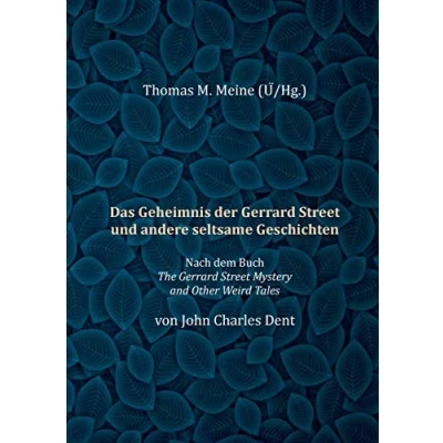 Afbeelding van Das Geheimnis der Gerrard Street und andere seltsame Geschichten