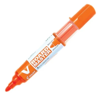Image de Marqueur tableau Blanc V Board Master pointe ogive moyen Orange Pilot
