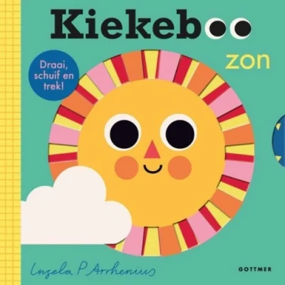 Afbeelding van Uitgeverij gottmer kartonboek kiekeboe zon