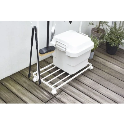 Afbeelding van Yamazaki Storage Rack with Caster Tower White