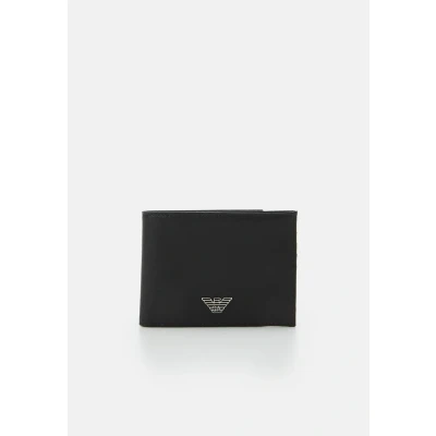 Afbeelding van Emporio Armani heren Portemonnee met logo in de kleur Zwart