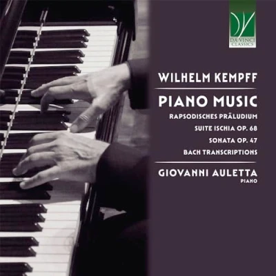 Afbeelding van Giovanni Auletta Wilhelm Kempff: Piano Music (CD)