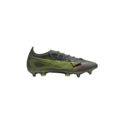 Afbeelding van Puma Ultra Match Voetbalschoenen met kunststof noppen, Maat: 47, Matte aged silver yellow alert Kunststof/ textiel