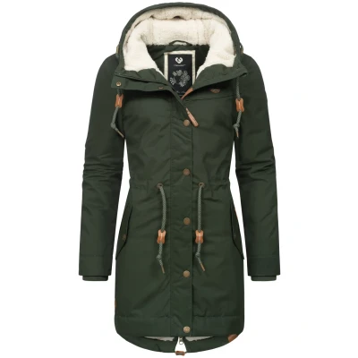 Afbeelding van Ragwear Ymcanny Winterjas, Dames, Maat: XS, Dark olive