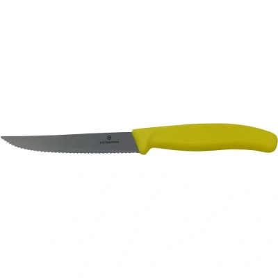 Afbeelding van Victorinox 6.7936.12L8 Steakmes Geel
