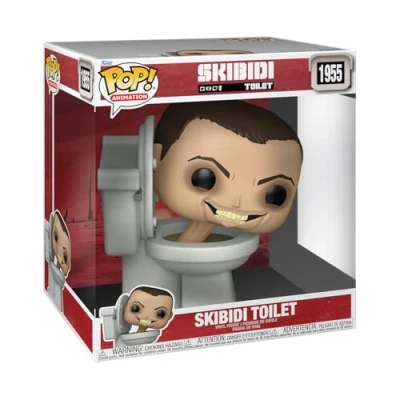 Afbeelding van Funko Pop! Jumbo: Skibidi Toilet, verzamelfiguur, vinyl figuur, cadeau idee, officieel product, speelgoed voor kinderen en volwassenen, Ad Icons Fans