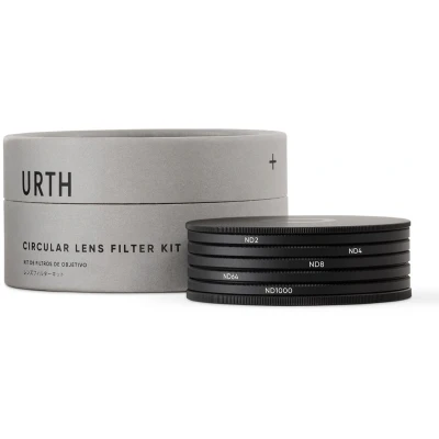 Afbeelding van Urth 77mm ND2, ND4, ND8, ND64, ND1000 Lensfilterset (Plus+) (ND / grijsfilter), Lensfilter