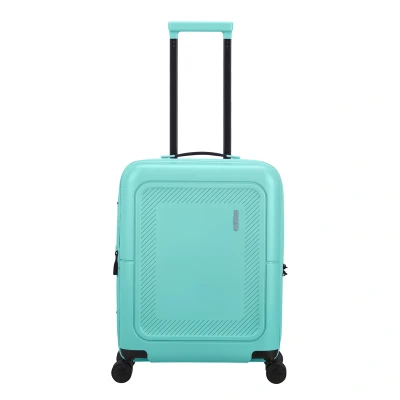 Afbeelding van American Tourister Dashpop Spinner 55 Exp aqua sky Harde Koffer