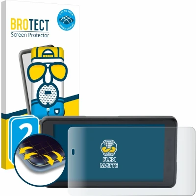 Afbeelding van BROTECT Screenprotector voor BMW ConnectedRide Navigator Folie Beschermfolie matte volledig dekking (2 Stuks)
