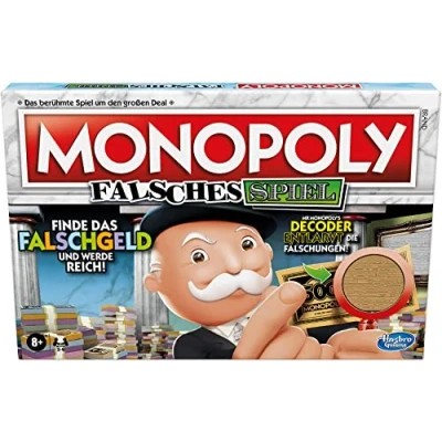 Afbeelding van Monopoly F2674100 Nep gezelschapsspel voor gezinnen en kinderen vanaf 8 jaar, 2 6 spelers, meerkleurig, eenheidsmaat