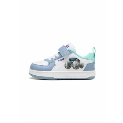 Afbeelding van PUMA x HOT WHEELSâ¢ MONSTER TRUCKS Caven 2.0 Sneakers Toddlers, Blauw/Wit, Maat 27