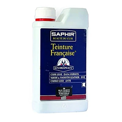 Afbeelding van Saphir Franse kleurstof Vloeibaar Leer Geel 500 ml