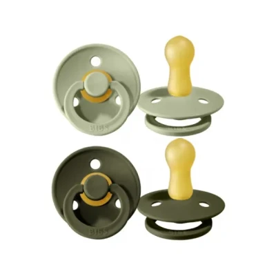 Afbeelding van Bibs Fopspeen T2 (6 18mnd) Sage/Hunter Green
