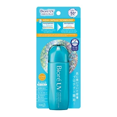 Afbeelding van Biore Aqua Rich Protect Lotion SPF50+PA++++ 70 ml