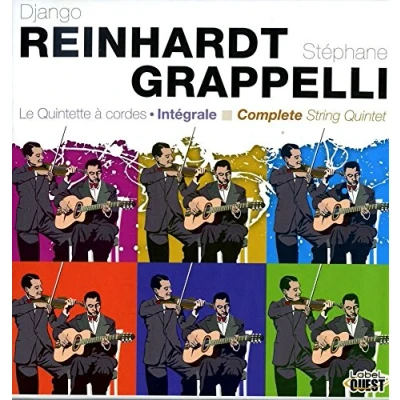 Afbeelding van Django Reinhardt &amp; Stéphane Grappelli La Quintette à Cordes (8 CD)