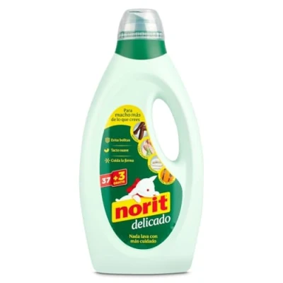 Afbeelding van Vloeibaar wasmiddel Norit In de machine wassen Fijne was 1125 ml