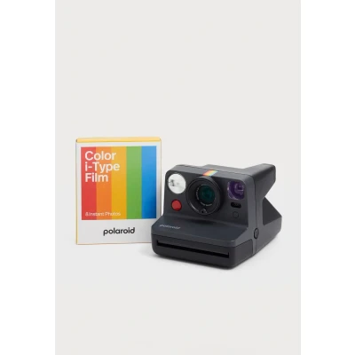 Afbeelding van Polaroid Now Gen 3 Black Color Film Bundle met 8 foto&#039;s