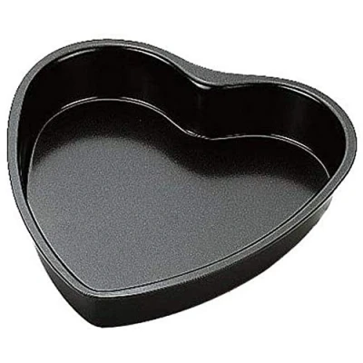 Afbeelding van Ibili 820724 bakvorm, hart, antiaanbaklaag, 24 cm, mokka