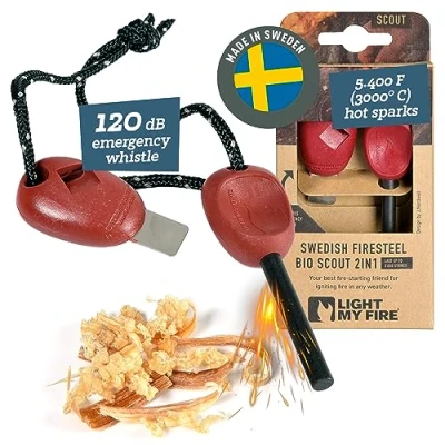 Afbeelding van Light My Fire Firesteel Bio Scout Rocky Red