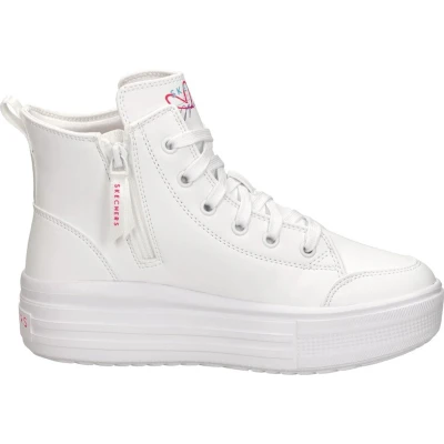 Afbeelding van Skechers Hyperlift Veterschoen hoog wit Maat 30