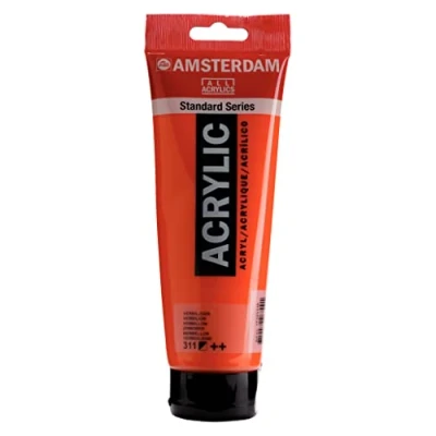 Afbeelding van Acrylverf #311 Vermiljoen Amsterdam 250 ml