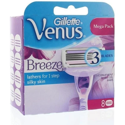 Afbeelding van Gillette Women Scheermesjes Venus Breeze 8 Stuks