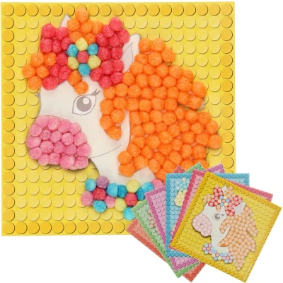 Afbeelding van PlayMais Mosaic Kaarten Versieren Dream Pony