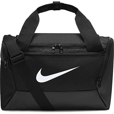 Image de Nike Unisex Duffel Grip Drum Nk Brsla Xs Duff 9.5 (25L), Black/Black/White, DM3977 010, MISC