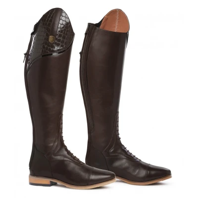 Image de Mountain Horse Bottes d&#039;Équitation Sovereign Lux Marron foncé R/R 38