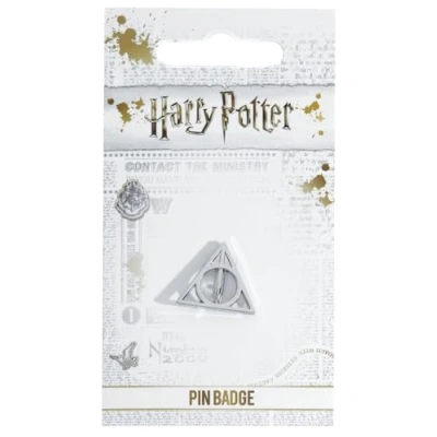 Afbeelding van Harry Potter Relieken van de Dood Speldbadge Zilver