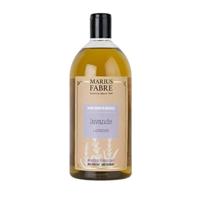 Afbeelding van Marius Fabre Marseille vloeibare zeep, lavendel, maat 1 l