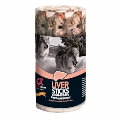 Afbeelding van Alpha spirit ristra lever sticks hondensnack