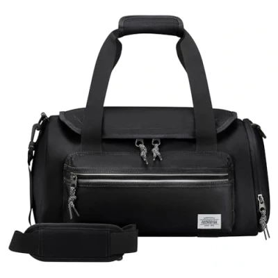 Afbeelding van American Tourister reistas Brightup Cabin duffle zip Black 22 l