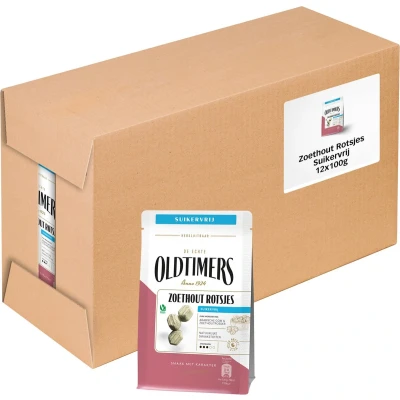 Afbeelding van Oldtimers Zoeth.Rotsjes 12x100g
