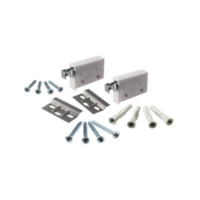 Afbeelding van GedoTec Kastophanging Apparaat Complete Set Wit Wandmontage Kastmontage Draagvermogen 75 kg