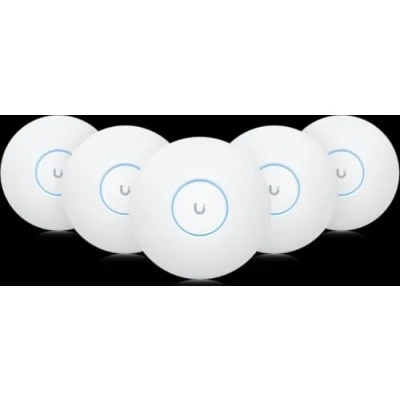 Image de Ubiquiti UniFi U7 Pro Borne d&#039;accès sans fil Wi Fi 7 2.4 GHz, 5 6 GHz montable au plafond/mur (pack de 5)